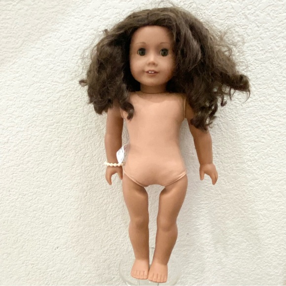 2014 AMERICAN DOLL Truly Me? Brunette Curly Hair Hazel Eyes 18” Girl Doll - Picture 8 of 16